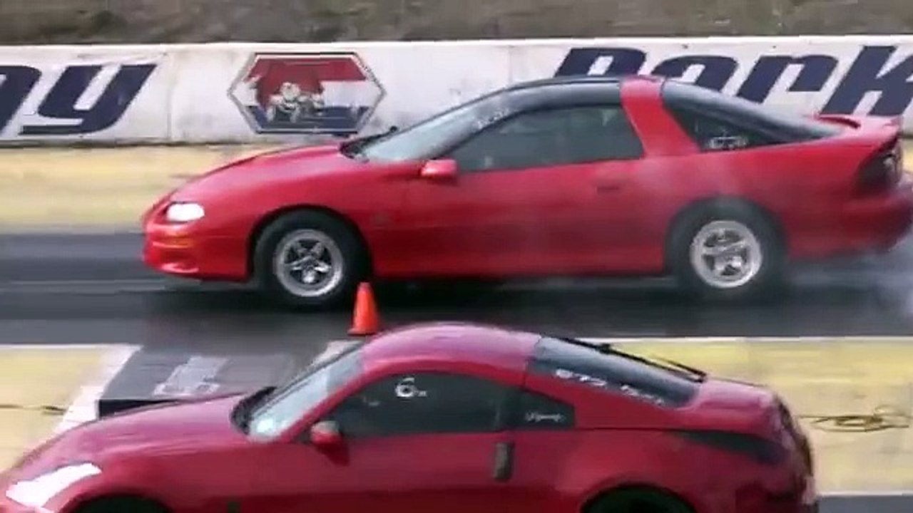 AMERICAN MUSCLE CARS vs. IMPORT CARS RACING THE 1-4 MILE
