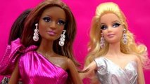Barbie Collectors City Shine Pink Dress Doll Mattel Black Label Unboxing Toy Review Cookie