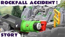 Thomas and Friends Percy Train Accident with Play Doh Diggin Rigs Rescue Juguetes de Thoma
