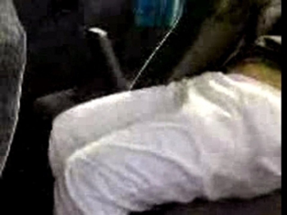 combat dans le bus