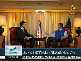 Fernández: Elecciones consolidarán democracia en Venezuela