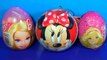 3 surprise eggs! Unboxing Disney MINNIE MOUSE Barbie eggs surprise for KIDS,for BABY!