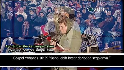 Dr. Zakir Naik Menghancurkan Argumen Mahasiswi Kristen Amerika