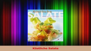 Köstliche Salate PDF Herunterladen