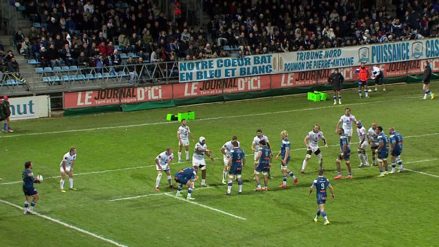 TOP 14 - Castres - Montpellier : 34-19 - Essai Alex TULOU 2 (CAS) - J10 - Saison 2015/2016