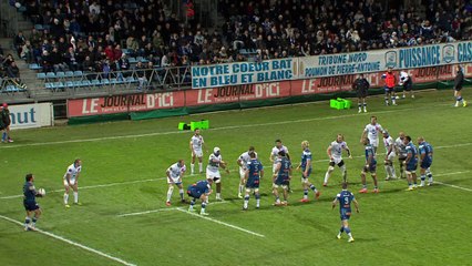TOP 14 - Castres - Montpellier : 34-19 - Essai Alex TULOU 2 (CAS) - J10 - Saison 2015/2016