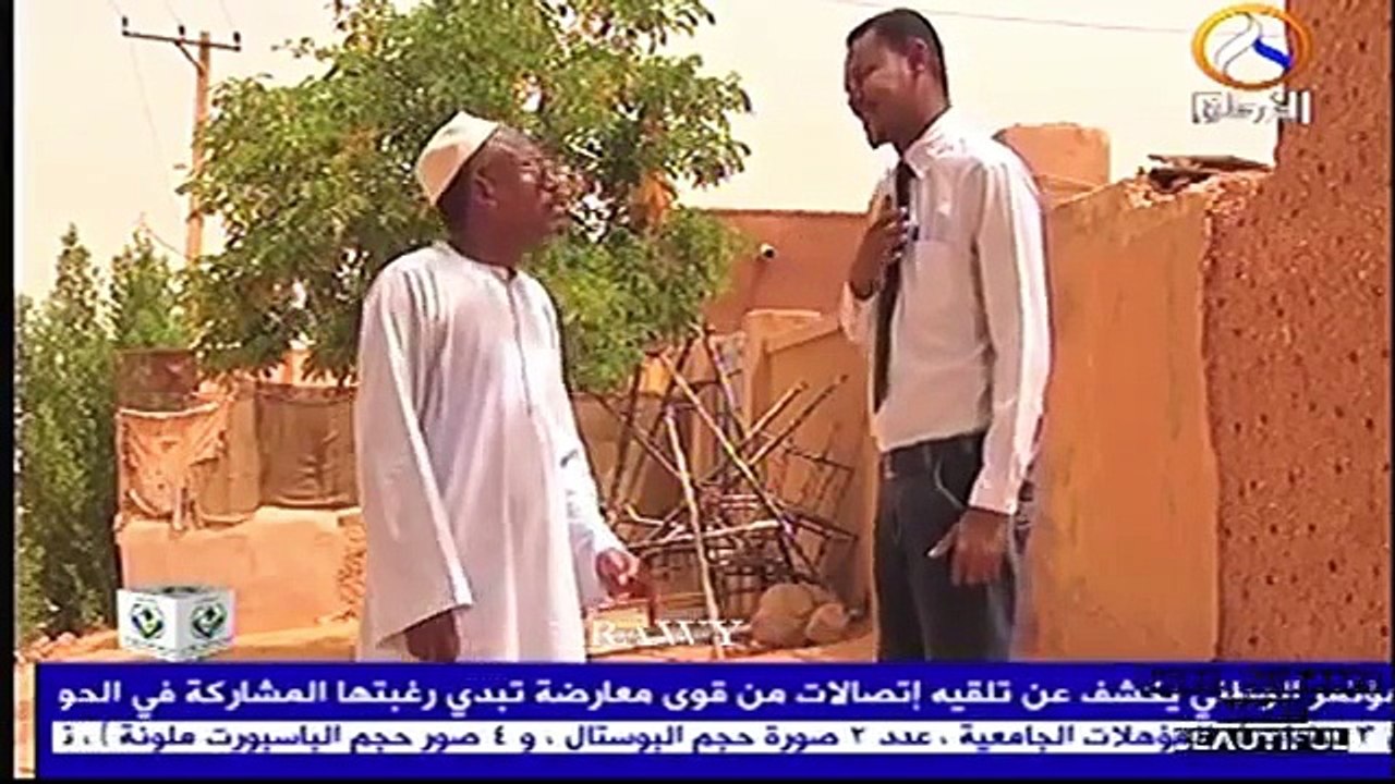عبد الله عبد السلام وفيصل أحمد سعد في أحلام دراما سودانية