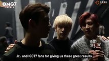 [ENG SUB] 151021 The Show Backstage - After GOT7 3rd Win