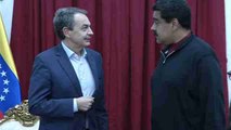 Zapatero se reúne con Maduro en la jornada previa a las elecciones