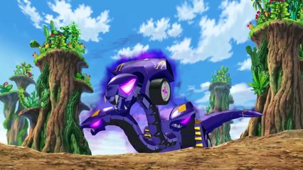 [터닝메카드] 32화 배틀영상 바벨,그리폰(메가스파이더)VS나백작,게리온