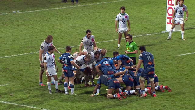 TOP 14 - Castres - Montpellier : 34-19 - Essai Alex TULOU 3 (CAS) - J10 - Saison 2015/2016