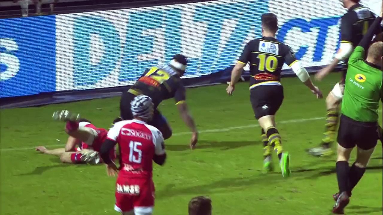 TOP 14 - La Rochelle - Grenoble : 33-16 - Essai Levani BOTIA (LAR) - J10 - Saison 2015/2016