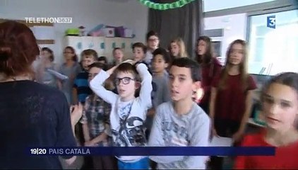 "sem nord fem bressola"-Collegi Pompeu Fabra-JT Local 19-20 - Pais Catala_France 3_2015_12_05