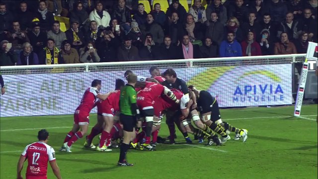 TOP 14 - La Rochelle - Grenoble : 33-16 - Essai Rossouw DE KLERK (GRE) - J10 - Saison 2015/2016
