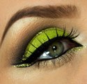 Lime Green Eyeshadow Tutorial