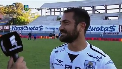 "Volví para ser feliz". Gimnasia LP. Liguilla Pre Sudamericana 2015. FPT