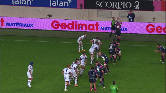 TOP 14 - Stade Français - Bordeaux-Bègles : 21-24 - Essai Djibril CAMARA (PAR) - J10 - Saison 2015/2016