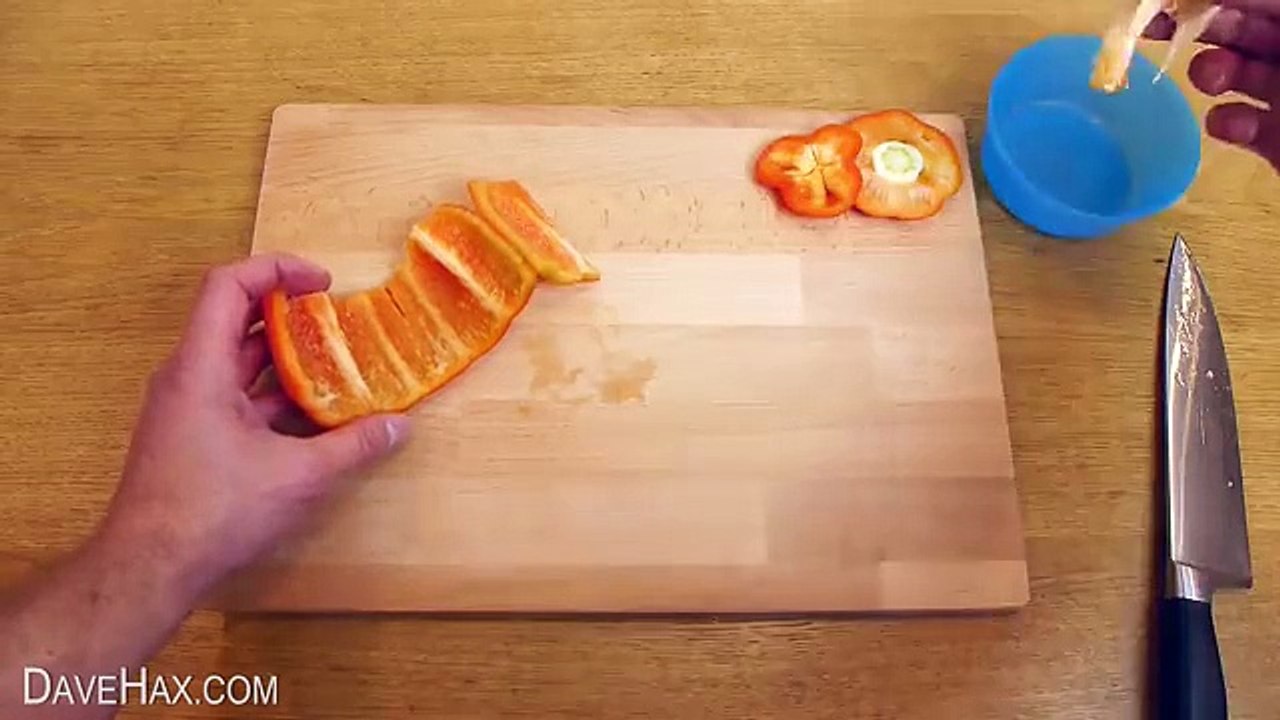 How to Cut a Pepper
