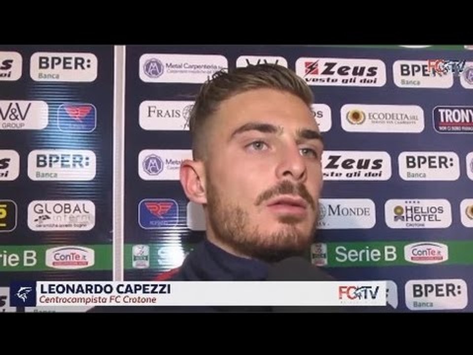 Post gara, le dichiarazioni di Capezzi