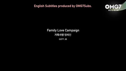 [ENG SUB] 141118 SMART Family Love Campaign Interview Teaser - GOT7 JB