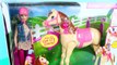 Barbie Saddle N Ride Horse Jump And Ride Pony Barbie Doll Toy Review ღ