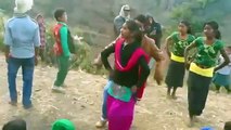 new nepali lok dohori .meri man ki kali -nepali local dance