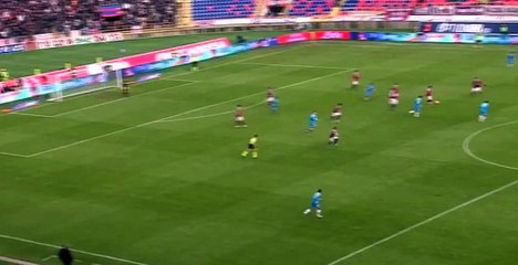 Mattia Destro Goal - Bologna 1 - 0 Napoli - 06/12/2015
