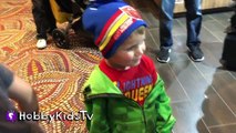 Crazy Hat Store! Jester + Pokemon Cap, Lightning McQueen King Crown HobbyKidsTV
