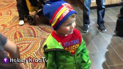 Crazy Hat Store! Jester + Pokemon Cap, Lightning McQueen King Crown HobbyKidsTV