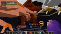 YOUNG ADULT PRINCE & PRINCESS VS MOBZILLA - Minecraft Mob Battles - Mods