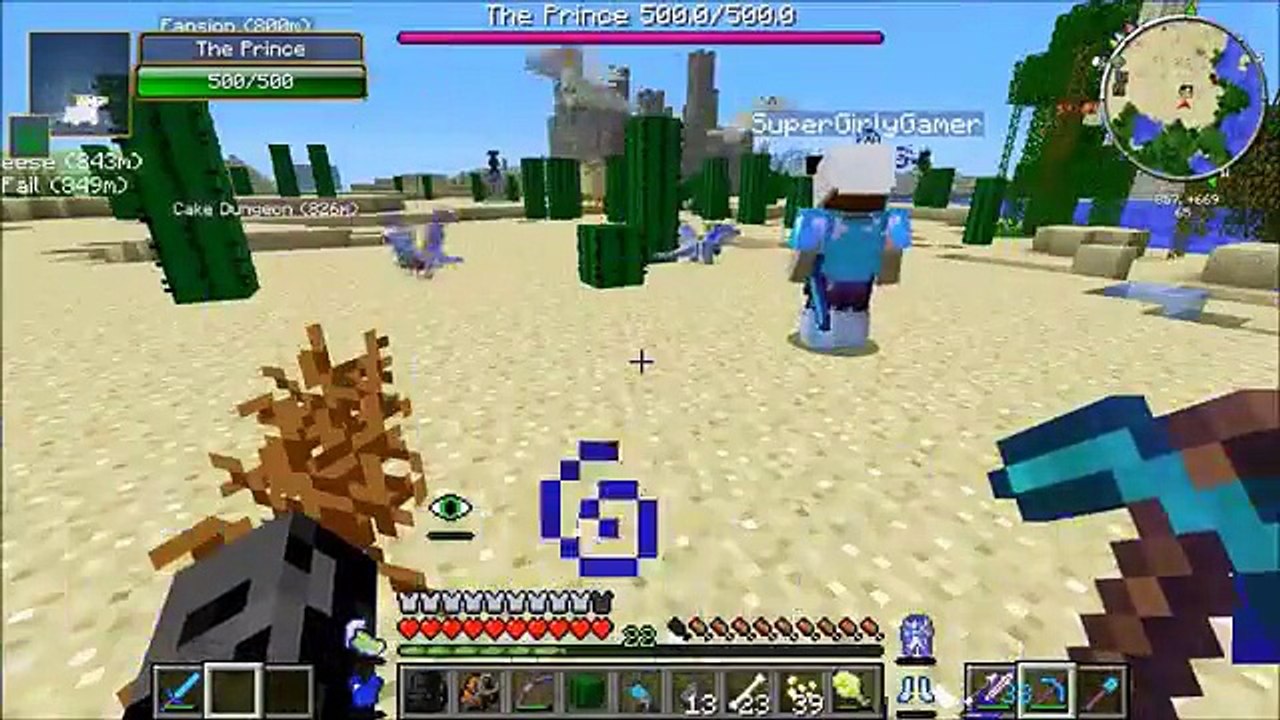 Minecraft_ SKY ITEM CHALLENGE