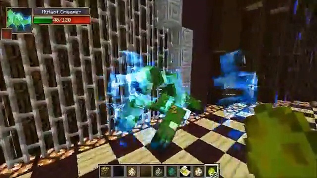 LIGHTNING WITCH VS MUTANT ZOMBIE, MUTANT CREEPER, & MUTANT SKELETON - Minecraft Mob Battles - Mods