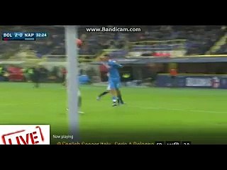 NAPOLI SUPER CHANC BOLOGNA VS NAPOLI 2-0 06 12 2015