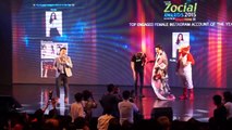 ฮาก๊ากกก เอ ศุภชัย รับรางวัลแทน อั้ม พัชราภา Thailand Zocial Awards 2015