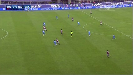 Mattia Destro Goal - Bologna 3 - 0 Napoli - 06/12/2015 HD