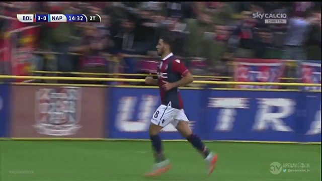 3-0 Mattia Destro Goal Italy Serie A - 06.12.2015, Bologna FC 3-0 SSC Napoli