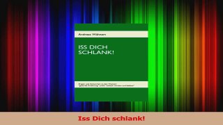 Iss Dich schlank PDF Herunterladen