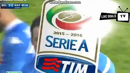 Gonzalo Higuain Incredible 2nd Goal - Bologna 3-2 Napoli - Serie A - 06.12.2015