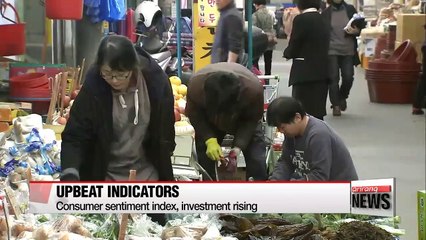 Consumer confidence is up, but exports are still down in Korea
