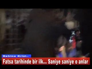 FATSA TARİHİNDE BÖYLE BİR OLAY YAŞANMADI! SANİYE SANİYE REHİNE KRİZİ