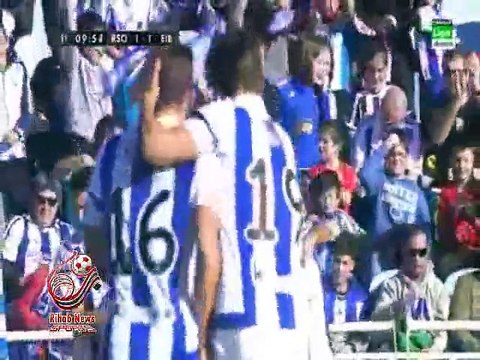 اهداف مباراة ( ريال سوسييداد 2-1 إيبار ) الدوري الأسباني الدرجة الأولى