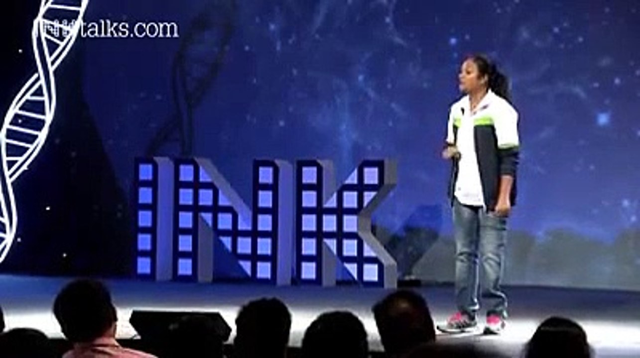 Arunima Sinha narrating her experience on inspiration