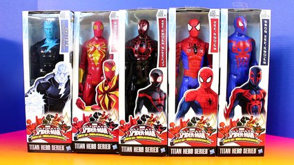 Video herunterladen: Marvel Ultimate Spider-man Web Warriors Titan Hero Series Ultimate Iron Spiderman 2099