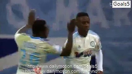 Bouna Sarr Goal Marseille 2 - 2 Montpellier Ligue 1 6-12-2015