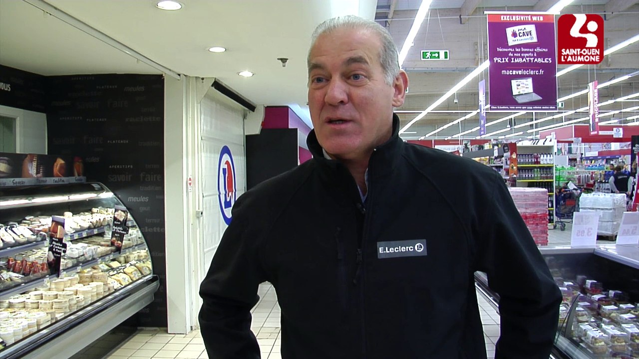 Portrait de Pascal Beaudoin, directeur du centre Leclerc