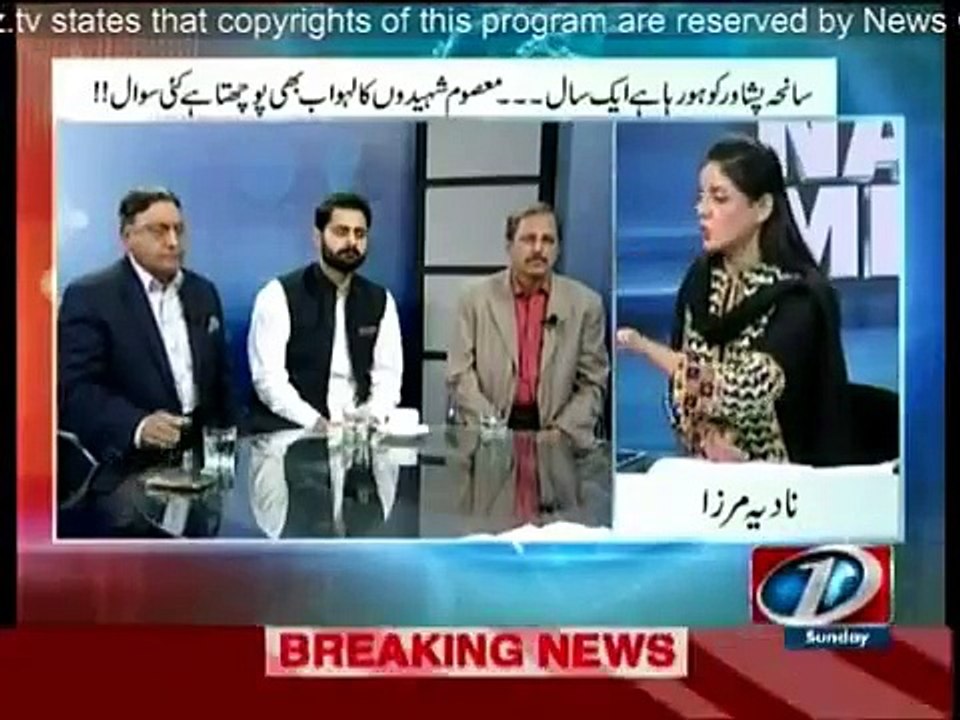 10PM With Nadia Mirza » News One »	6th December 2015 » Pakistani Talk Show