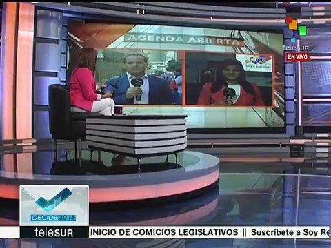 Venezuela: medios de comunicación cubren comicios en la sede del CNE