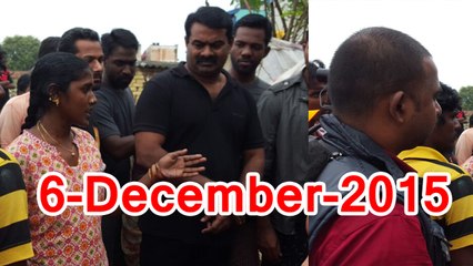 Seeman Meets Kotturpuram, Chennai People | 6 December 2015