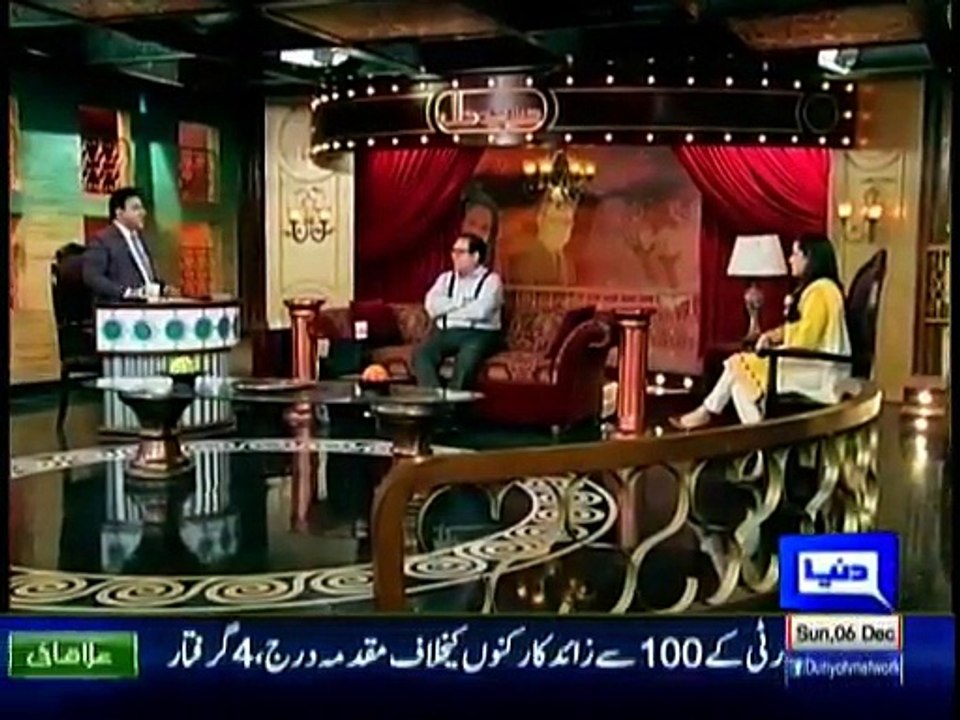 Hasb-e-Haal  » Dunya News  » Sohail Ahmad Azizi, Junaid Saleem »	6th December 2015 » Pakistani Comedy Show