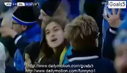 Marten de Roon Goal Atalanta 3 - 0 Palermo Serie A 6-12-2015